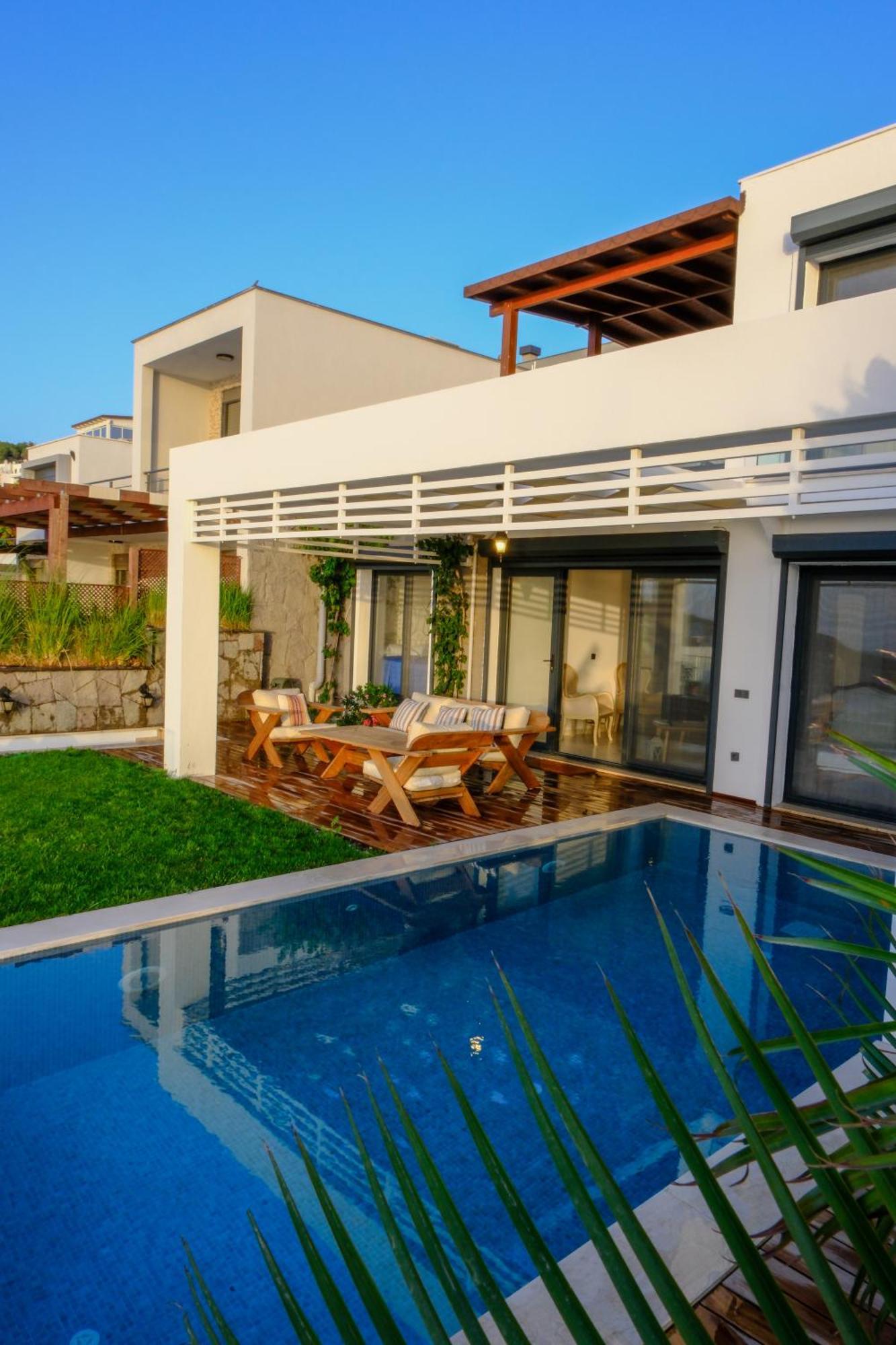 Villa Aleph-Kiralik Muestakil Havuzlu Luex Villa Bodrum Ngoại thất bức ảnh