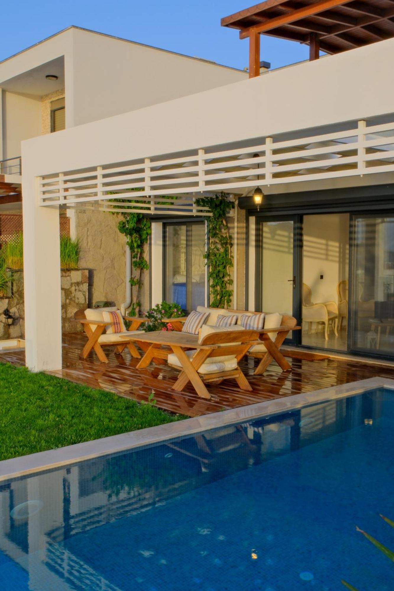 Villa Aleph-Kiralik Muestakil Havuzlu Luex Villa Bodrum Ngoại thất bức ảnh