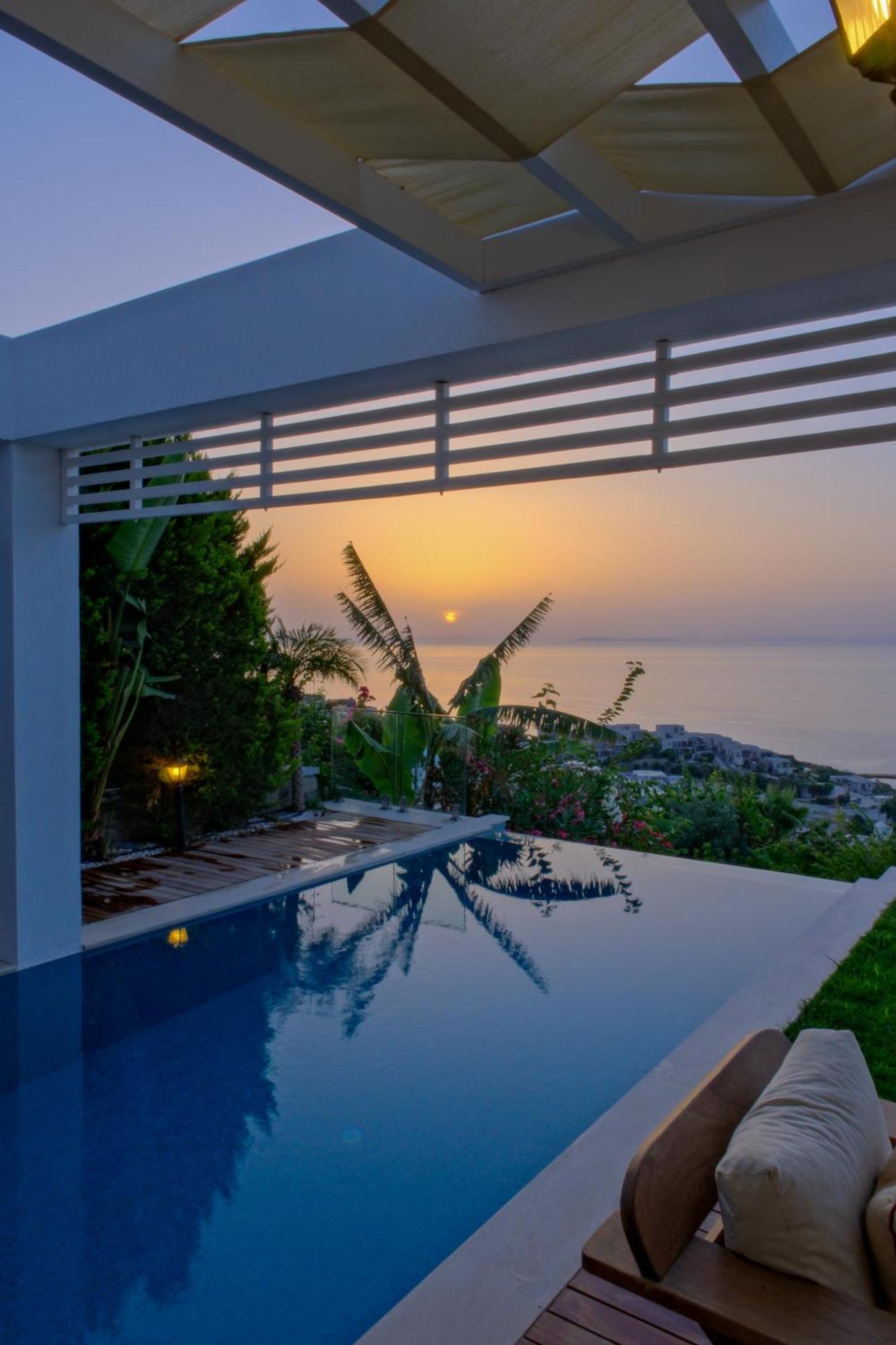 Villa Aleph-Kiralik Muestakil Havuzlu Luex Villa Bodrum Ngoại thất bức ảnh